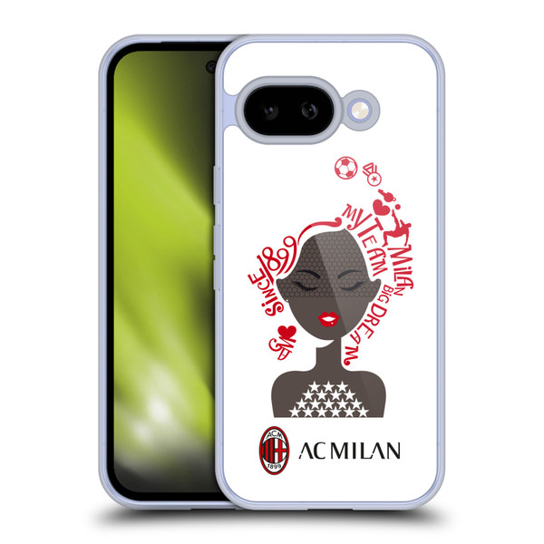 AC Milan Children I Love My Team Soft Gel Case for Google Pixel 9A