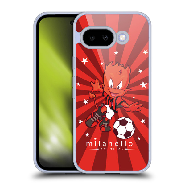 AC Milan Children Milanello 2 Soft Gel Case for Google Pixel 9A