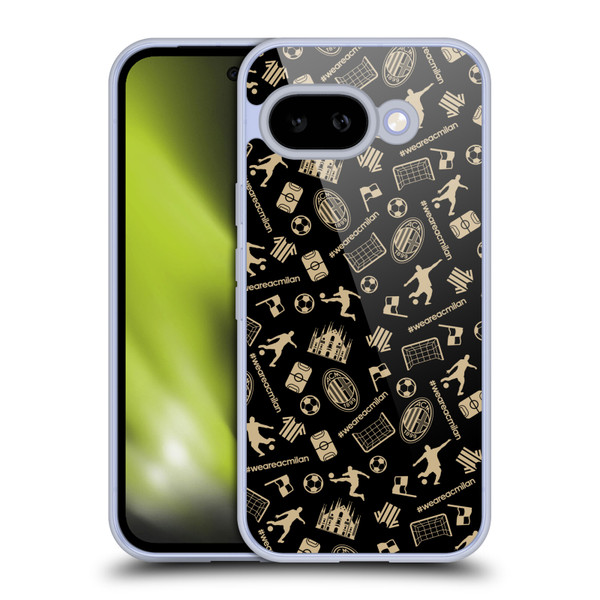 AC Milan Children Pattern Soft Gel Case for Google Pixel 9A