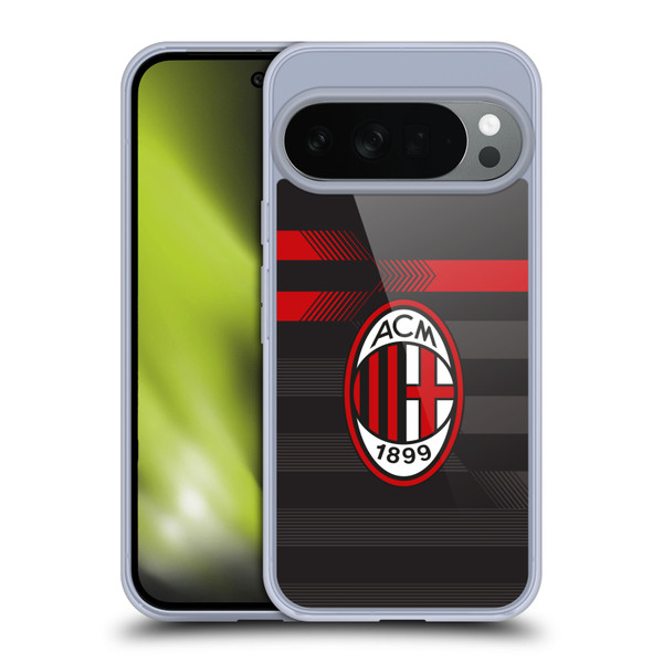 AC Milan 2017/18 Crest Kit Third Soft Gel Case for Google Pixel 10