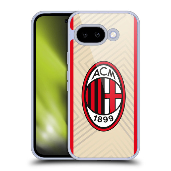 AC Milan 2021/22 Crest Kit Away Soft Gel Case for Google Pixel 9A