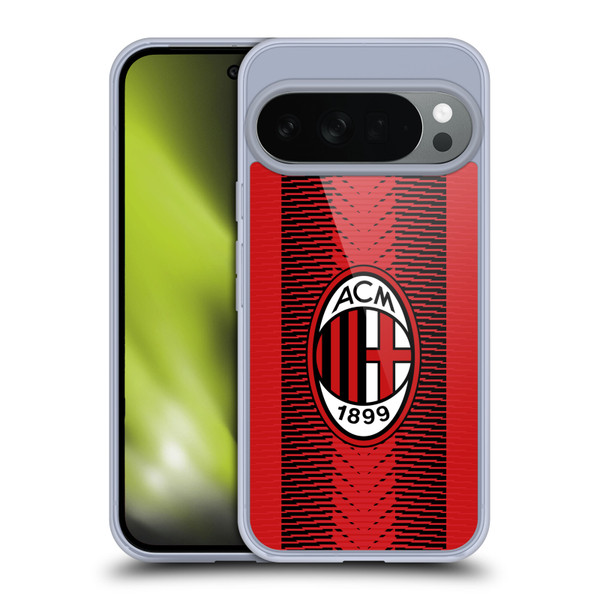 AC Milan 2023/24 Crest Kit Home Soft Gel Case for Google Pixel 10