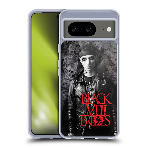 Black Veil Brides Band Members Andy Soft Gel Case for Google Pixel 8