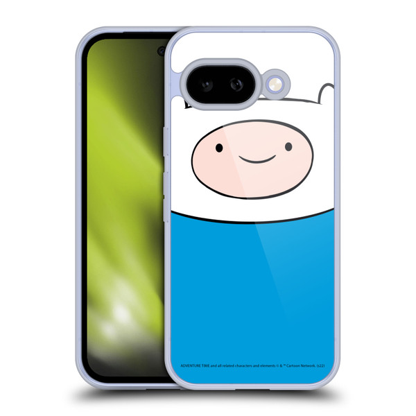 Adventure Time Graphics Finn The Human Soft Gel Case for Google Pixel 9A