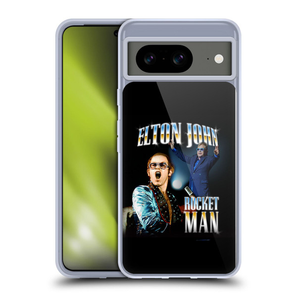 Elton John Rocketman Key Art Soft Gel Case for Google Pixel 8
