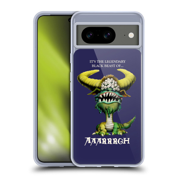 Monty Python Key Art Black Beast Of Aaarrrgh Soft Gel Case for Google Pixel 8