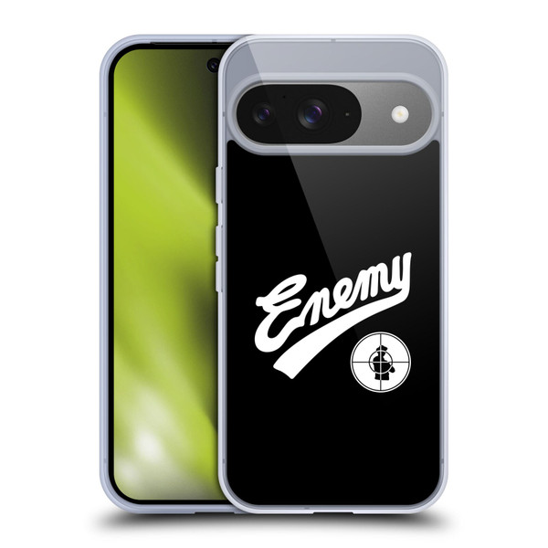 Public Enemy Graphics Logotype Soft Gel Case for Google Pixel 9 / Pixel 9 Pro