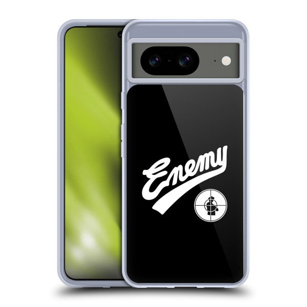 Public Enemy Graphics Logotype Soft Gel Case for Google Pixel 8