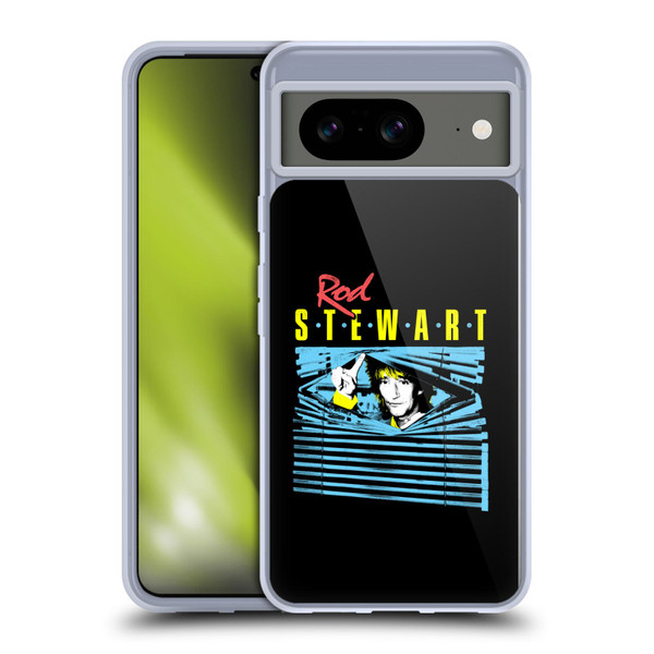 Rod Stewart Art Blinds Soft Gel Case for Google Pixel 8