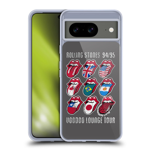 The Rolling Stones Key Art Voodoo Lounge Soft Gel Case for Google Pixel 8