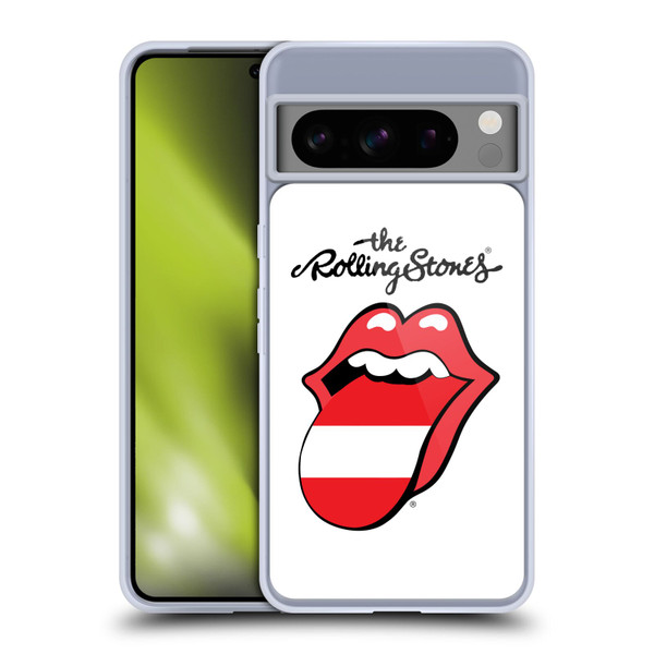 The Rolling Stones International Licks 1 Austria Soft Gel Case for Google Pixel 8 Pro