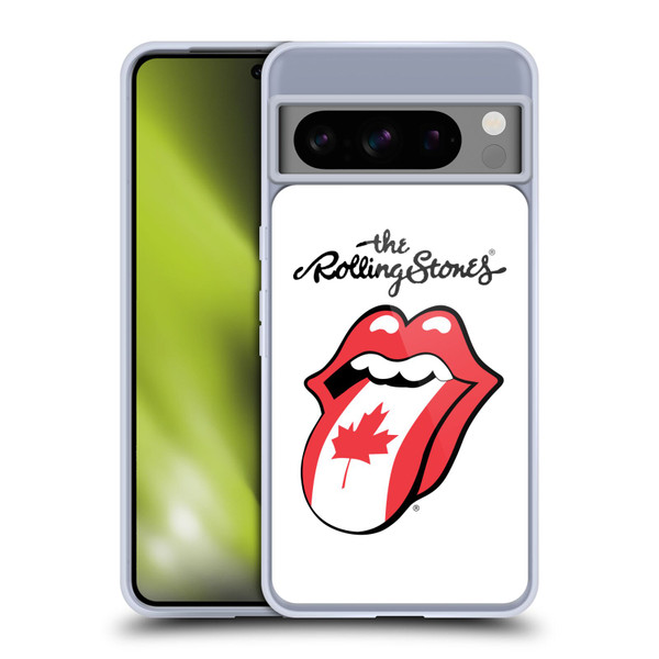 The Rolling Stones International Licks 1 Canada Soft Gel Case for Google Pixel 8 Pro