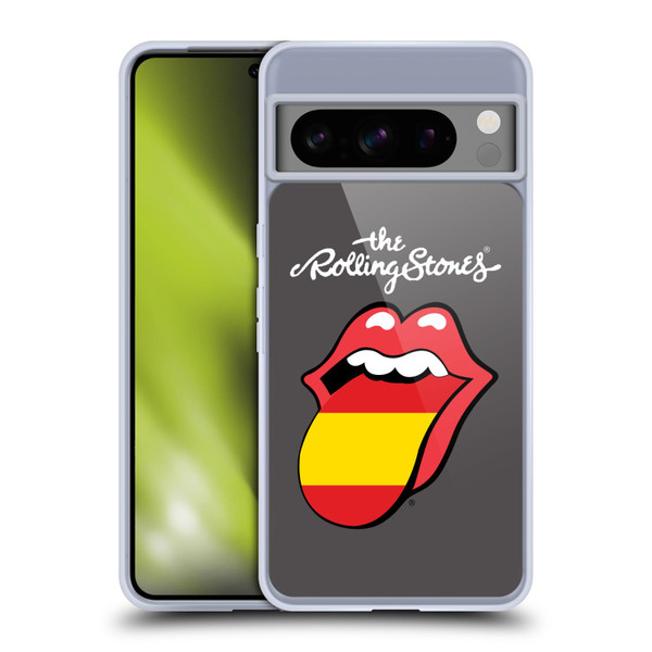 The Rolling Stones International Licks 1 Spain Soft Gel Case for Google Pixel 8 Pro