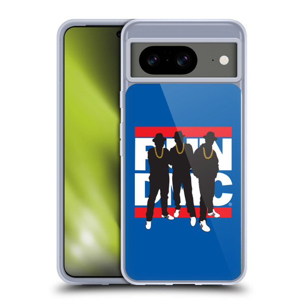 Run-D.M.C. Key Art Silhouette Soft Gel Case for Google Pixel 8