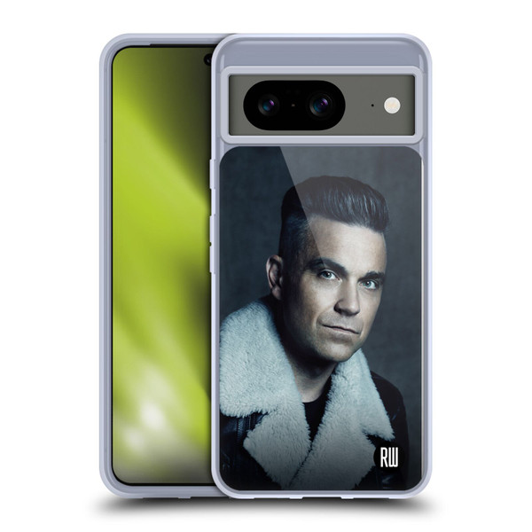 Robbie Williams Calendar Leather Jacket Soft Gel Case for Google Pixel 8
