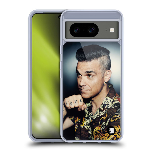Robbie Williams Calendar Love Tattoo Soft Gel Case for Google Pixel 8