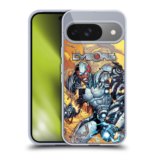Cyborg DC Comics Fast Fashion Comic Soft Gel Case for Google Pixel 9 / Pixel 9 Pro