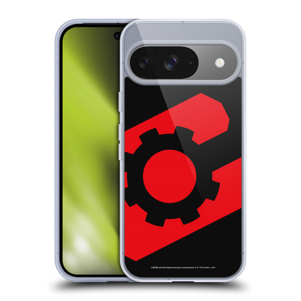 Cyborg DC Comics Logos Geometric 2 Soft Gel Case for Google Pixel 9 / Pixel 9 Pro