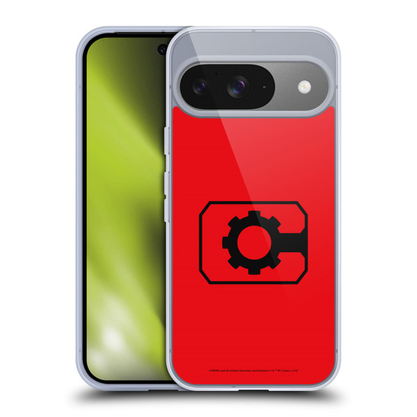 Cyborg DC Comics Logos Geometric Soft Gel Case for Google Pixel 9 / Pixel 9 Pro