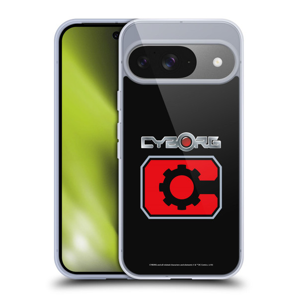 Cyborg DC Comics Logos Retro Soft Gel Case for Google Pixel 9 / Pixel 9 Pro