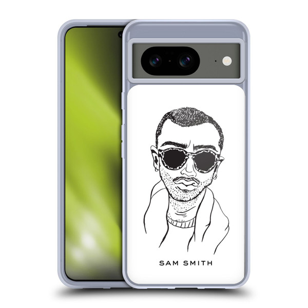 Sam Smith Art Illustration Soft Gel Case for Google Pixel 8