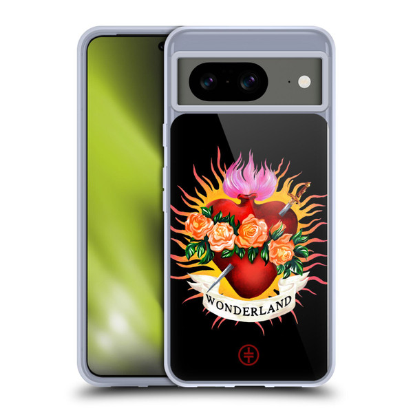 Take That Wonderland Heart Soft Gel Case for Google Pixel 8