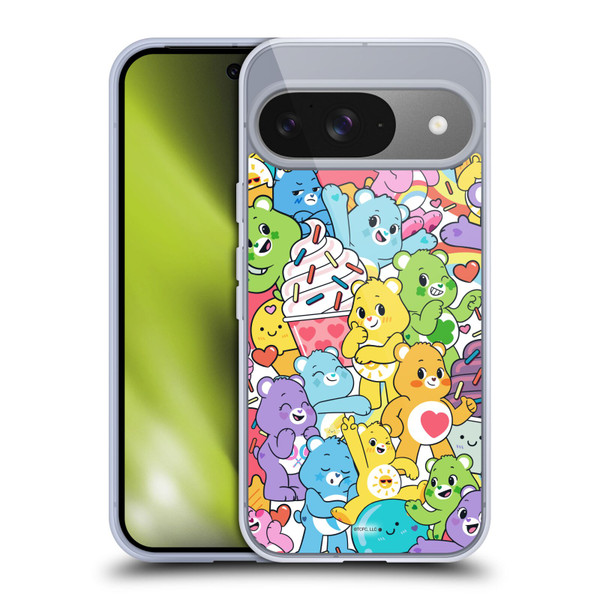 Care Bears Sweet And Savory Character Pattern Soft Gel Case for Google Pixel 9 / Pixel 9 Pro
