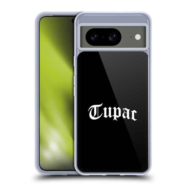 Tupac Shakur Logos Old English 2 Soft Gel Case for Google Pixel 8