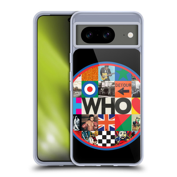 The Who 2019 Album Collage Circle Soft Gel Case for Google Pixel 8