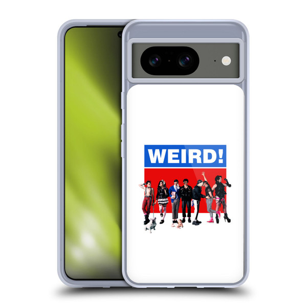 Yungblud Graphics Weird! Soft Gel Case for Google Pixel 8