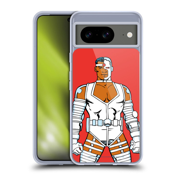 Cyborg DC Comics Fast Fashion Classic 3 Soft Gel Case for Google Pixel 8