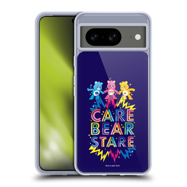 Care Bears 40th Anniversary Stare Soft Gel Case for Google Pixel 8