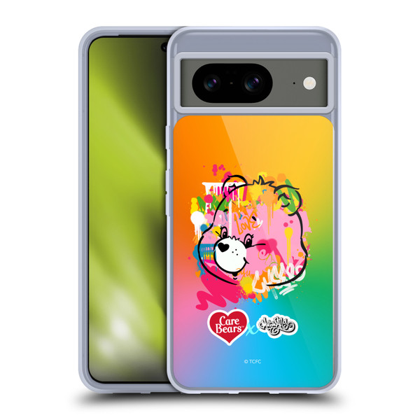 Care Bears Graffiti Collection by Murwalls Gradient Soft Gel Case for Google Pixel 8