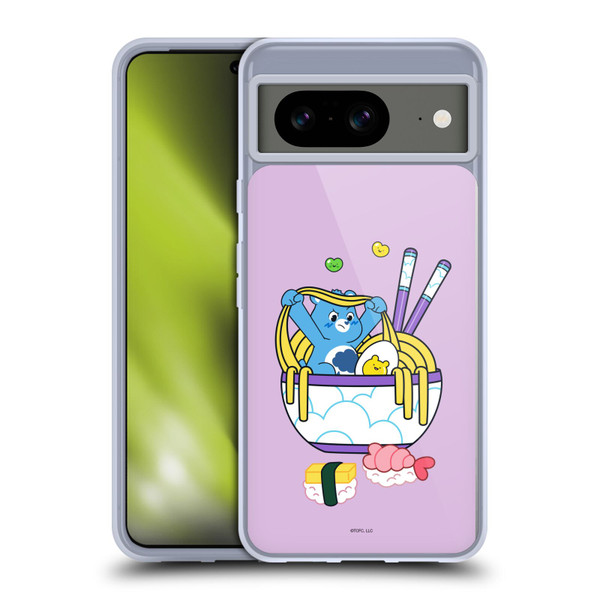 Care Bears Sweet And Savory Grumpy Ramen Sushi Soft Gel Case for Google Pixel 8