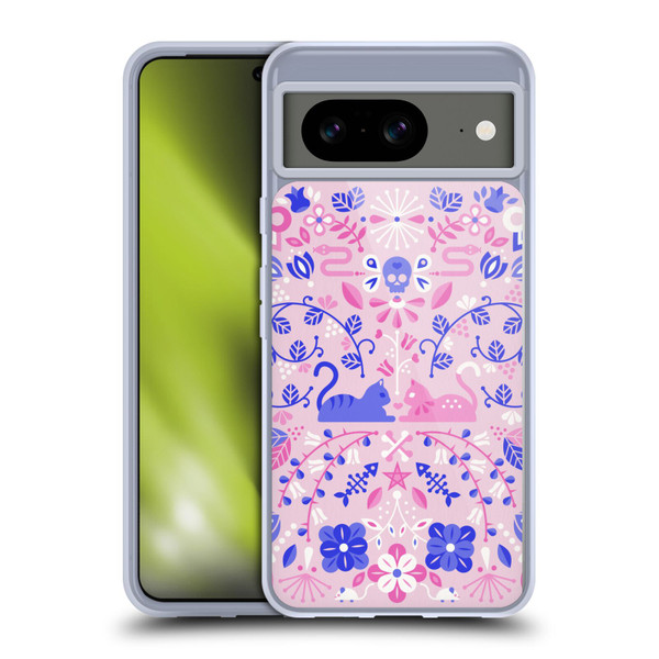 Cat Coquillette Animals Kittens Symmetry Soft Gel Case for Google Pixel 8