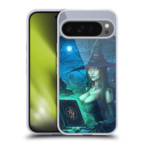 Christos Karapanos Dark Hours Witch Soft Gel Case for Google Pixel 9 Pro XL