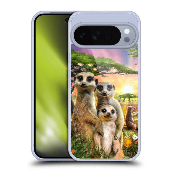 Aimee Stewart Animals Meerkats Soft Gel Case for Google Pixel 10 Pro XL