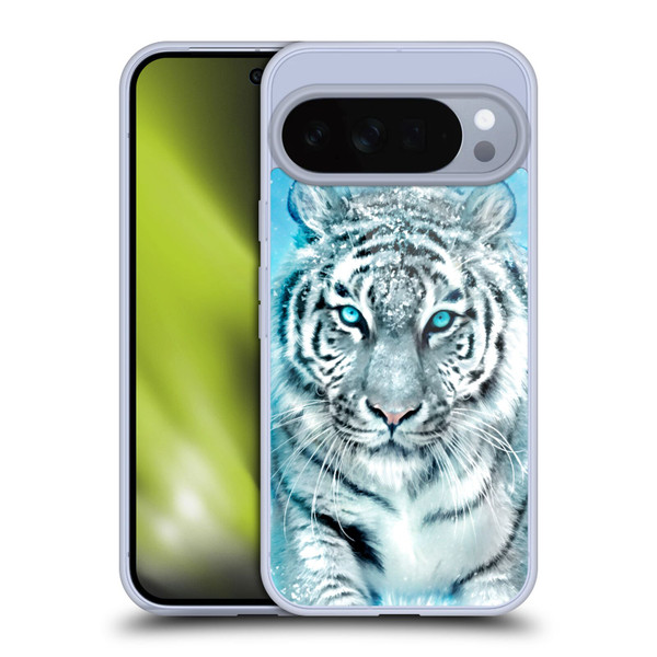 Aimee Stewart Animals White Tiger Soft Gel Case for Google Pixel 10 Pro XL