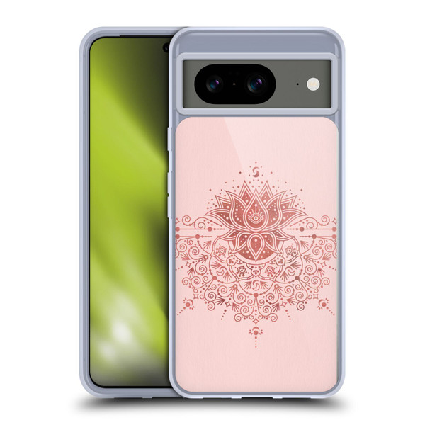 Cat Coquillette Patterns 6 Lotus Bloom Mandala 3 Soft Gel Case for Google Pixel 8