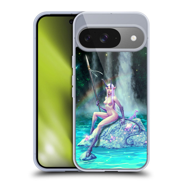 Christos Karapanos Key Art The Waterfall Soft Gel Case for Google Pixel 9 / Pixel 9 Pro