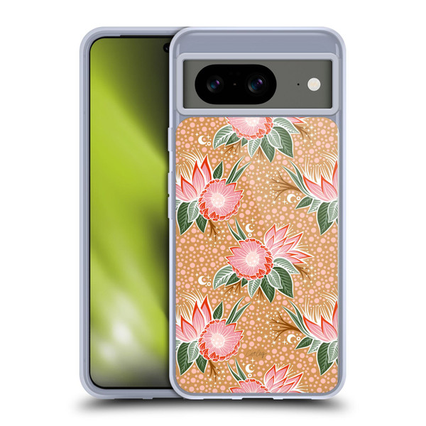 Cat Coquillette Tropical Wildlife Protea Bloom Soft Gel Case for Google Pixel 8