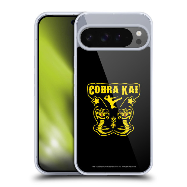 Cobra Kai Composed Art Logo Soft Gel Case for Google Pixel 9 Pro XL