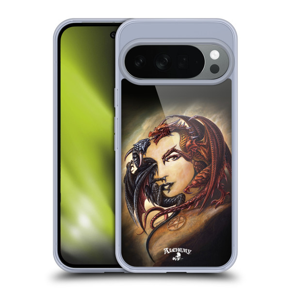 Alchemy Gothic Dragon Morgan Theomachia Soft Gel Case for Google Pixel 10