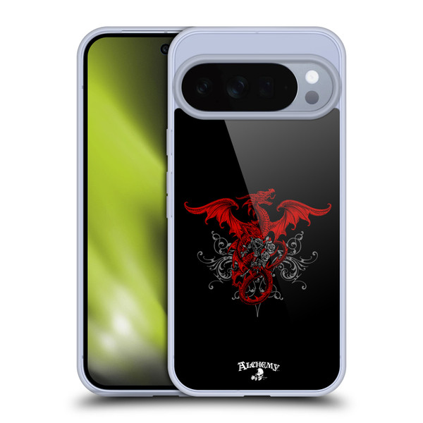 Alchemy Gothic Dragon Draco Rosa Soft Gel Case for Google Pixel 10 Pro XL
