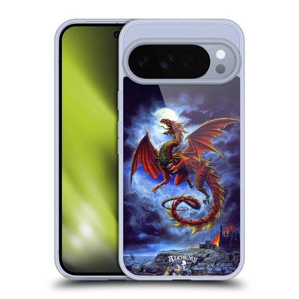 Alchemy Gothic Dragon Whitby Wyrm Soft Gel Case for Google Pixel 10 Pro XL