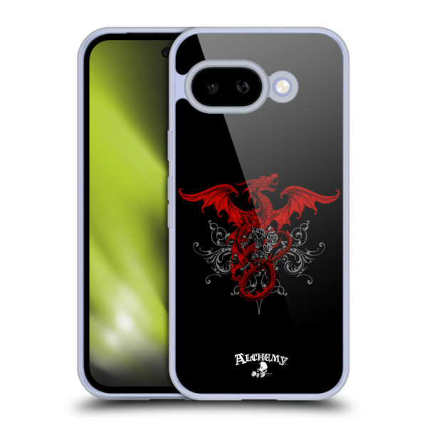 Alchemy Gothic Dragon Draco Rosa Soft Gel Case for Google Pixel 9A
