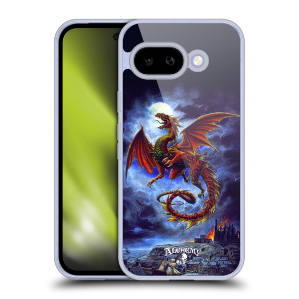 Alchemy Gothic Dragon Whitby Wyrm Soft Gel Case for Google Pixel 9A