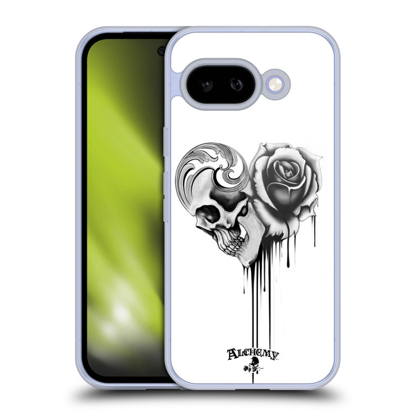 Alchemy Gothic Graphic Art Black Love Soft Gel Case for Google Pixel 9A