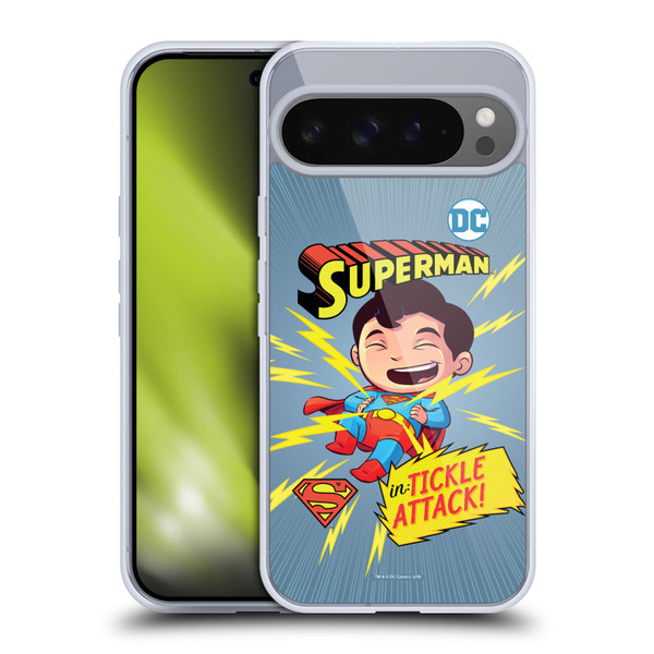 Super Friends DC Comics Toddlers Comic Covers Superman 2 Soft Gel Case for Google Pixel 9 Pro XL