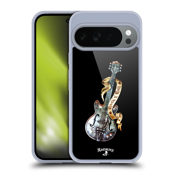Alchemy Gothic Illustration Rock'it 56 Guitar Soft Gel Case for Google Pixel 10